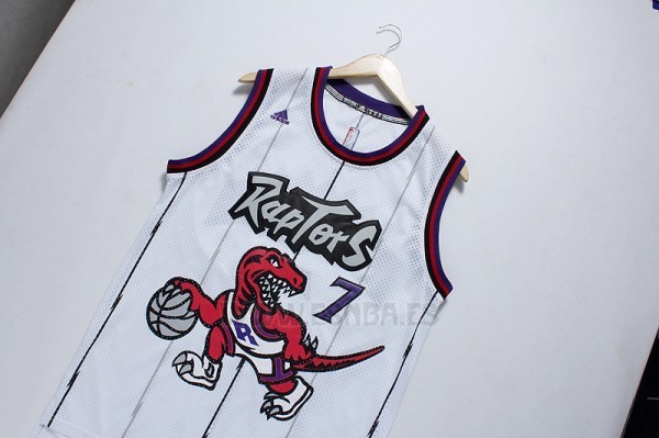 Camiseta Toronto Raptors Kyle Lowry #7 Retro Blanco